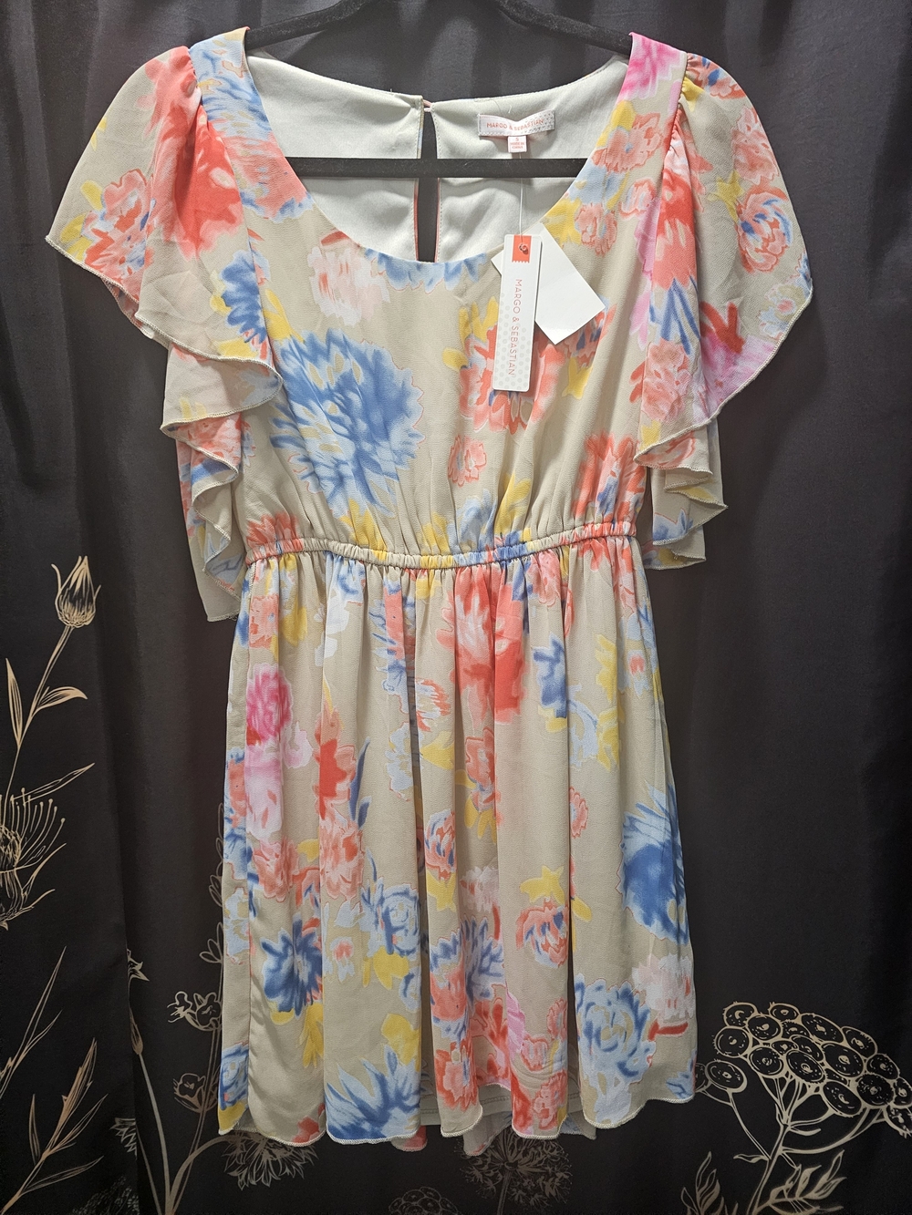 Margo&Sebation NWTs Floral Dress Kohls Brand Size Small